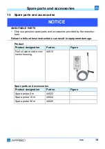 Preview for 47 page of AFRISO HMS Operating Instructions Manual