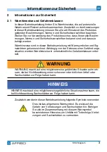 Preview for 3 page of AFRISO KSG Magnum Operating Instructions Manual