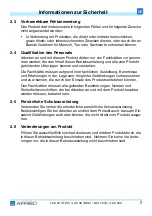 Preview for 7 page of AFRISO LAS 230 Operating Instructions Manual