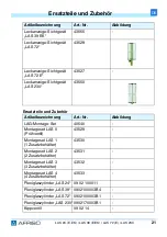 Preview for 21 page of AFRISO LAS 230 Operating Instructions Manual