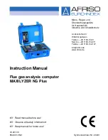 Предварительный просмотр 1 страницы AFRISO MAXILYZER NG Plus Instruction Manual