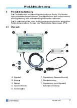 Предварительный просмотр 7 страницы AFRISO Oxystem 250 Operating Instructions Manual