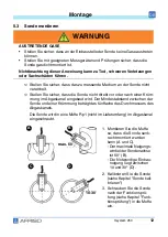 Предварительный просмотр 12 страницы AFRISO Oxystem 250 Operating Instructions Manual