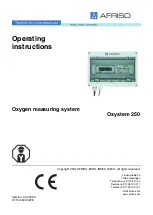 Предварительный просмотр 25 страницы AFRISO Oxystem 250 Operating Instructions Manual