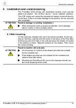 Preview for 13 page of AFRISO PrimoBox ACB 910 Operation And Installation Manual