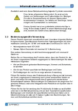 Предварительный просмотр 4 страницы AFRISO PrimoTherm 180-2 DN 25 RTA Operating Instructions Manual