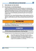 Предварительный просмотр 3 страницы AFRISO ProCalida MC 1 Operating Instructions Manual