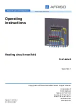 Предварительный просмотр 17 страницы AFRISO ProCalida MC 1 Operating Instructions Manual