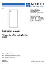 AFRISO S2600 Instruction Manual preview