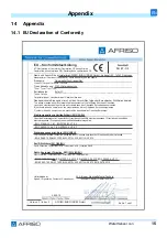 Preview for 31 page of AFRISO WaterSensor con Operating Instructions Manual