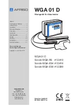 Предварительный просмотр 1 страницы AFRISO WGA 01 D User Manual