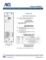 Preview for 12 page of AFS AFS5001-1CRX Installation & Operation Instructions