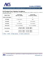 Preview for 13 page of AFS AFS5001-1CRX Installation & Operation Instructions