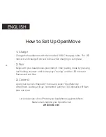 Предварительный просмотр 2 страницы Aftershokz OpenMove User Manual