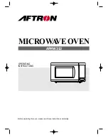 Aftron AFMW 313 Operating Instructions Manual предпросмотр