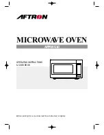 Предварительный просмотр 1 страницы Aftron AFMW 610 Operating Instructions & Cook Book