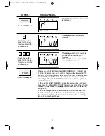 Предварительный просмотр 14 страницы Aftron AFMW 610 Operating Instructions & Cook Book