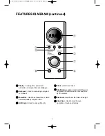 Предварительный просмотр 6 страницы Aftron AFMW200G Operating Instructions & Cook Book