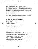 Preview for 7 page of Aftron AFMW200M Operating Instructions Manual