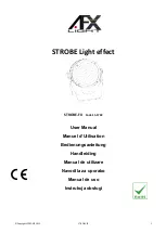 afx light 15-1722 User Manual preview