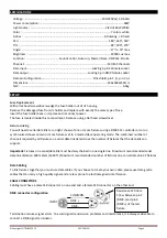 Предварительный просмотр 3 страницы afx light 15-1915 User Manual