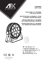 afx light 16-2048 User Manual preview