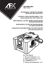 afx light 16-2065 User Manual preview