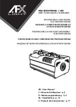 Preview for 1 page of afx light 16-2067 User Manual