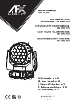 afx light 16-2088 User Manual preview