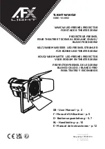 afx light 16-2802 User Manual предпросмотр