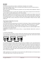 Preview for 3 page of afx light BAR LED 412 Instruction Manual