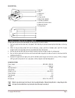 Preview for 4 page of afx light FOG1500ECO Instruction Manual