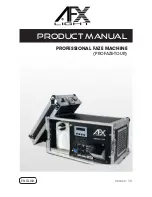 Preview for 1 page of afx light Profaze-tour Product Manual