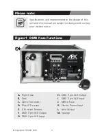 Preview for 6 page of afx light Profaze-tour Product Manual