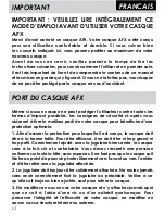 Preview for 12 page of AFX FX-33Y International Owner’S Manual