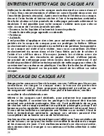 Preview for 20 page of AFX FX-33Y International Owner’S Manual