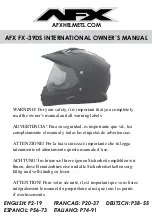 Preview for 1 page of AFX FX-39DS International Owner’S Manual