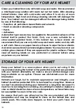 Preview for 16 page of AFX FX-46 International Owner’S Manual