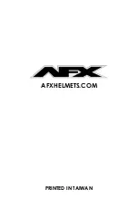 Preview for 104 page of AFX FX-50 International Owner’S Manual