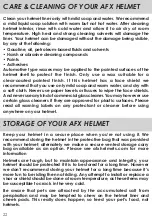 Preview for 22 page of AFX FX-55 International Owner’S Manual