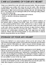 Preview for 8 page of AFX FX-70 International Owner’S Manual