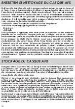 Preview for 20 page of AFX FX-76 International Owner’S Manual