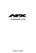 Preview for 44 page of AFX FX-88 International Owner’S Manual