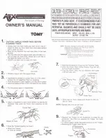 AFX TOMY Owner'S Manual предпросмотр