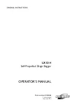 AG-BAG LX1214 Operator'S Manual preview