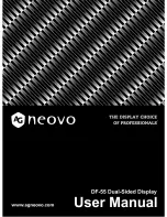 AG Neovo DF-55 User Manual preview