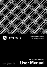 AG Neovo DR-24G User Manual preview