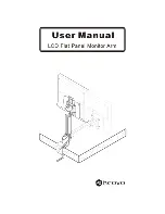 AG Neovo LCD Monitor Arm User Manual предпросмотр