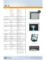 Предварительный просмотр 2 страницы AG Neovo SX-19 Brochure & Specs