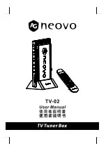 AG Neovo TV-02 User Manual preview